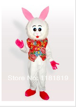 MASCOT pink Easter Bunny Rabbit mascot costume custom fancy costume anime cosplay mascotte fancy dress carnival costume 2024 - buy cheap