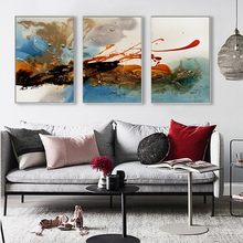 Modern Colorful Abstract Wall Art Canvas Art Painting Posters and prints Nordic Decoration Home Wall Pictures for Living Room De 2024 - buy cheap
