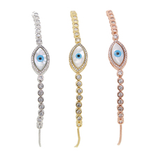hot Fashion Design Micro Pave CZ shell Eye Men Or Women Charm Bracelet Braided tennis chain Bracelets Jewelry Gift wholesale 2024 - buy cheap