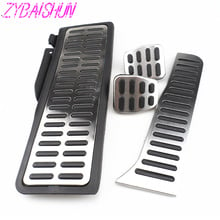 Auto gas accelerator pedal, footrest and brake pedal for Volkswagen VW Jetta MK5 Golf 5 6 Scirocco Tiguan Octavia 2024 - buy cheap