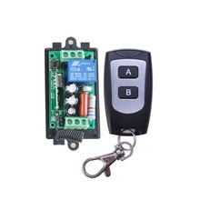 AC 220V 1CH 10A Wireless Remote Control Switch Relay Output Radio Receiver Module + Black/White Waterproof Transmitter 2024 - buy cheap