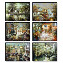 Full Square / Round Diamond Painting Crystal Mosaic Street Landscape Diamond Embroidery Beaded Cross Stitch Pixel Hobby & Crafts 2024 - buy cheap