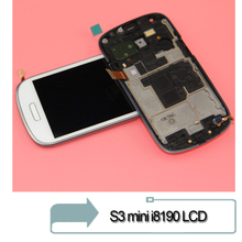Para Samsung S3 Mini LCD i8190 pantalla táctil repuestos para digitalizador para Samsung S3 mini pantalla para Galaxy S3 mini pantalla 2024 - compra barato