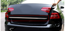 Cubierta embellecedora de acero inoxidable para puerta trasera de coche, moldura para Volkswagen Passat B8 Sedan, 4 puertas, 2017, 2018 2024 - compra barato