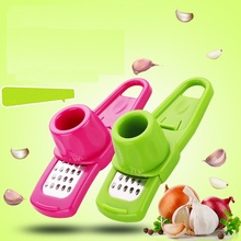 kitchen accessories Garlic Press Mini Ginger Grinding Grater Garlic Crusher Peeler Press Grater Slicer Cutter 2024 - buy cheap