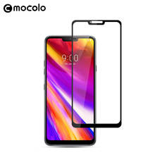 Mocolo Tempered Glass Film For LG G7 2.5D 0.33mm Full Screen Cover 9H Hard Screen Protector Tempered Glass Film For LG G7 2024 - buy cheap