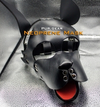 (DM8192)Top quality  pup gear neoprenee dog slave mask fetish hood accessory equipment fetish wear 2024 - buy cheap