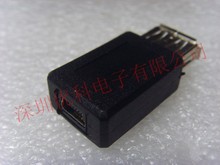 Free shipping For Mini USB 5pin female connector to USB data base charging adapter 2024 - buy cheap