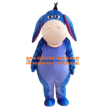 Donkey Cartoon Character Costume Cosplay Mascot Custom Products Free Shipping 2024 - buy cheap