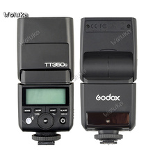 Вспышка Godox TT350N для однообъективной зеркальной фотокамеры 5d3 TTL высокоскоростная синхронная Настольная мини-лампа CD50 T03 2024 - купить недорого