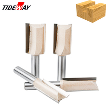 Tideway 8mm Shank Straight Bit Fresa Router Bits CNC Woodworking Tools ITungsten Carbide End Mill Milling Cutter For Wood 2024 - buy cheap