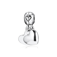 Genuine 925 Sterling Silver Mother & Son Love Dangle Charms Fits Pandora Bracelet Beads for Women Jewelry Making Accessories 2024 - buy cheap