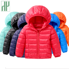 HH Children's winter jackets down jacket for girl autumn Warm hooded Long Sleeve baby toddler boys jacket kids parka outerwear 2024 - buy cheap