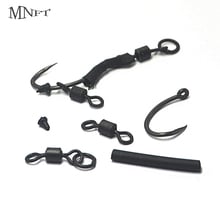 MNFT 30 Set Carp Fishing Ronnie Rigs Hook Quick Change Swivels Etc. Made Hair Combi Rig Accessories Wholesale 2024 - buy cheap