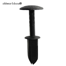 shhworldsea 100pcs car clip& fastener  push type retainer free shipping 2024 - buy cheap
