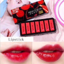 Lipstick Cosmetic Sexy Lip Gloss Kit Long Lasting Lip Cosmetic Makeup Gift Moistening  Lipstick maquiagem matte lipstick #81630 2024 - buy cheap