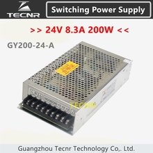 Fuente de alimentación conmutada TECNR 24V 200W 8.3A para máquina de grabado láser cnc GY200-24-A 2024 - compra barato