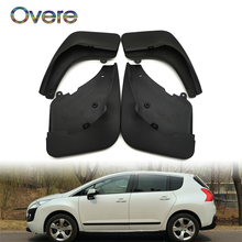 Overe pára-lamas traseiro dianteiro do carro para 2008 2009 2010 2011 2012 2013 2014 2015 peugeot 3008 acessórios pára-choques estilo do carro 2024 - compre barato