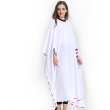 High Quality White Hairdresser Cut Cape Antistatic Hairdressing Wrap Waterproof Barber Haircut Gown Apron Salon Styling Cloth 2024 - buy cheap