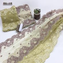 1 Meter Beige Coffe Green Yellow Elastic Lace Trim Hair Accessories Stretch Lace Trim Lace Ribbon Legging Underwear Craft 19cm 2024 - buy cheap