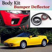 Bumper Lip Deflector Lips For KIA Elan Front Spoiler Skirt For TopGear Friends Car Tuning View / Body Kit / Strip 2024 - buy cheap