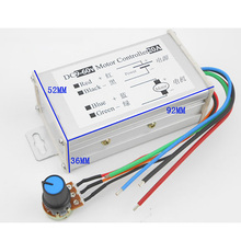 PWM DC Motor Stepless Governor Input 9V 12V 24V 48V 60V Pulse Width Motor Speed Regulator 1200W 25KHZ Controller Output 0-20A 2024 - buy cheap