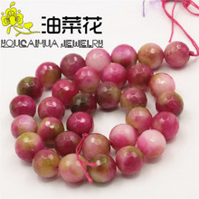 Accessory Crafts Parts Semi Finished Stones Fashion 12mm Kunzite Round Faceted Loose Diy Beads Jewelry Making Wholesale Gifts 2024 - buy cheap