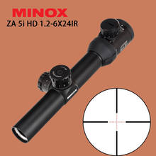 MINOX ZA 5i HD 1.2-6X24 E IR Hunting Scope Glass Etched Reticle Tactical Riflescope Sniper Optical Sights for  Rifle AK47 2024 - buy cheap