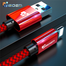 TIEGEM USB Cable for iPhone 13 12 11 Xs Max X 2A Fast Charging Cable for iPhone 8 7 6 Plus 5 5s SE USB Data Cable Charger Cable 2024 - buy cheap