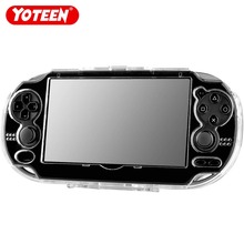 Yoteen Crystal Case for PS Vita Transparent Shell for PSV 1000 2000 Protection Cover for PSV/PSV slim Clear Hard Plastic Case 2024 - buy cheap