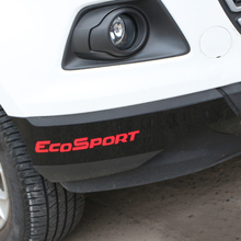 2 шт./компл. защитные полоски для углов переднего бампера автомобиля, наклейка для Ford Ecosport 2012 2013-2016, аксессуары 2024 - купить недорого