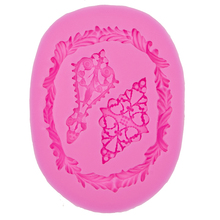 Lace vine Picture frame fondant silicone mold DIY Party Cake Decorating Tools cooking Baking mould F0512 2024 - buy cheap