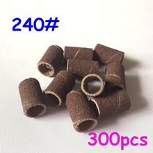 MAOHANG 300PCS/LOT Beauty Nail Sanding Block Nail Art Accessories Sanding Bands Nail Drill Manicure Machine Tools 2024 - buy cheap