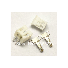 100pcs/lot PH2.0-2P 2PIN  terminal block 2.0MM pitch connector : plug + plastic bending needle socket + terminal 2024 - buy cheap