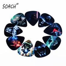 SOACH PICK hot 50pcs Guitar Picks Thickness 0.71mm ukulele guitar Musical instrument accessories paddle ukulele bass 2024 - buy cheap