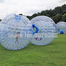 Divertido juego al aire libre de Zorbing para personas dentro de 3M de diámetro, bola gigante para hámster con La para calabaza Zorb, Bola de hierba barata 2024 - compra barato