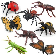Модель имитация насекомых года, игрушки, жук, детские образовательные ресурсы, реалистичные насекомые, детские мягкие игрушки, игрушки 2024 - купить недорого