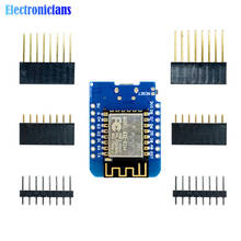 ESP8266 ESP-12 ESP-12F CH340G CH340 V2 USB WeMos D1 Mini WIFI Development Board D1 Mini NodeMCU IOT Board 3.3V With Pins 2024 - купить недорого