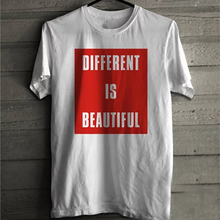 Women Tops T Shirt Cotton Tshirt Different Is Beautiful Cool T-shirt Streetwear Hip Hop Shirt Plus Siz Short Sleeve Tee XS-XXXL 2024 - buy cheap