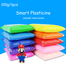 100g Light Smart Plasticine Air Dry Fluffy Slime Clay For Modeling Soft Super Light Clay Foam Plasticine Antistress For Kid Toys 2024 - buy cheap