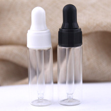 50pcs/lot 5ml glass Dropper Bottle Portable Aromatherapy Esstenial Oil Bottle with Glass Eye Dropper 2024 - buy cheap