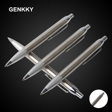 2/20/PCS Metal ballpoint pen stainless steel ballpoint pen core office stationery 2024 - buy cheap