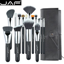 JAF-útiles para pinceles de maquillaje, juego de 15 piezas fácilmente transportable, kit cosmético de marca, J1531YC-B 2024 - compra barato