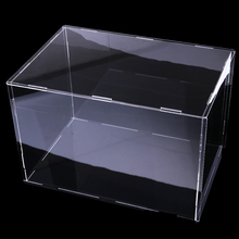 Transparent Acrylic Display Case Tray Dustproof Storage Show Box 32x25x25cm 2024 - buy cheap
