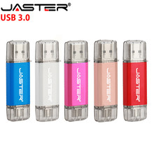 USB флеш-накопитель JASTER с логотипом клиента Type-C 3,0, 16 ГБ, 32 ГБ, 64 ГБ 2024 - купить недорого