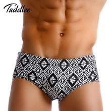 Taddlee Brand Sexy Mens Swimwear Swimsuits Swimming Boxer Trunks Surfing Board Shorts Low Waist Swim Brazilian Traditional Cut 2024 - buy cheap