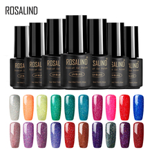 ROSALIND Gel Nail Polish Set For Primer Gel 7ML Rainbow 2019 Top coat Hybrid Nail Art Soak Off All Manicure White Gel Varnishes 2024 - buy cheap