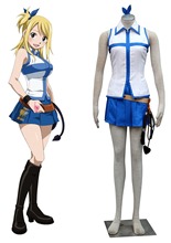 Anime FAIRY TAIL cosplay Lucy Heartfilia female cos Halloween party Daily uniform size 2XS-3XL 2024 - buy cheap