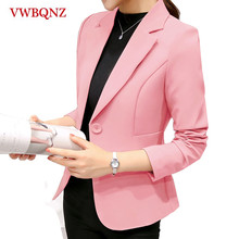 White Women Blazers And Jackets Spring Autumn Fashion Office Business Single Button Blazer Femenino Ladies Slim Blazer Female 2024 - buy cheap