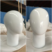 Free Shipping!! New High Quality Best White Fiberglass Head Mannequin Female Head Model On Sale 2024 - buy cheap